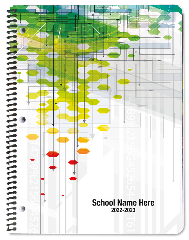 Technology student planner covers.